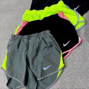 SET OF 4 Nike Workout bike shorts
